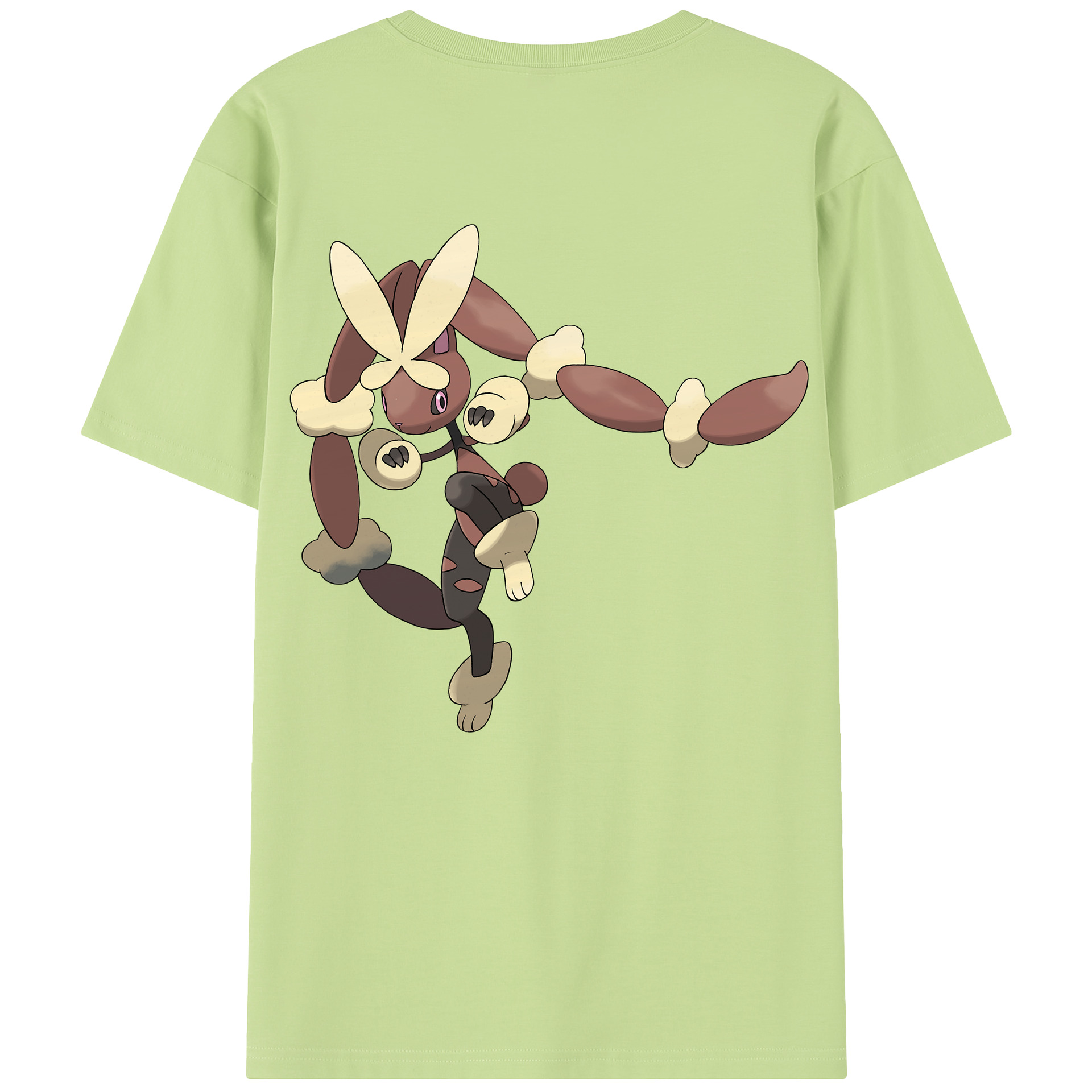 （画像用） ポケットモンスター Pokémon 綿100％半袖Tシャツ（背面プリント）